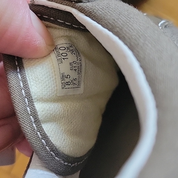 VANS x Supreme Old Skool ‘92 Zero Gray Leather Suede Gum Mens 8.5 Women's 10 - Picture 5 of 7